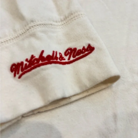 Mitchell & Ness White San Francisco 49ers Throwback XXL - Picture 3 of 9